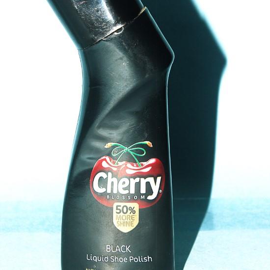 Cherry  Black liquid shoes polish - 75ml