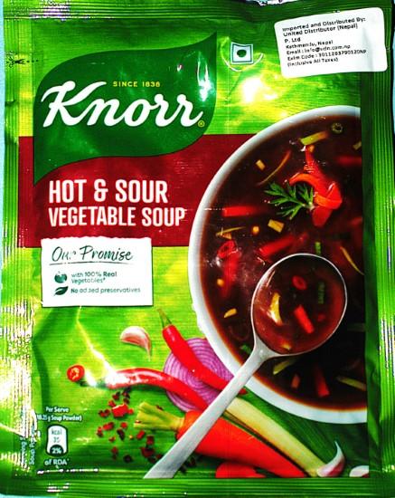 Hot & Sour vegetables soup -41g