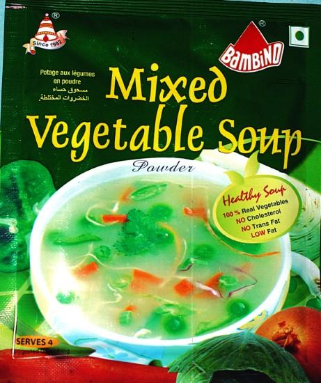 Mixed vegetables soup -45g