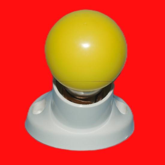 💡 0.5W Yellow B22 Bulb – Energy Efficient & Bright