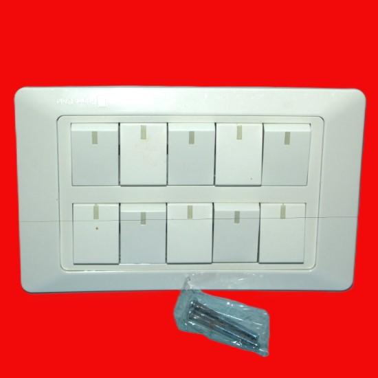 🔌 10-Switch Board – Safe & Durable