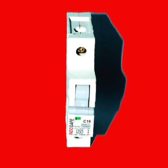 ⚡ 16A Single Pole MCB – Indosafe