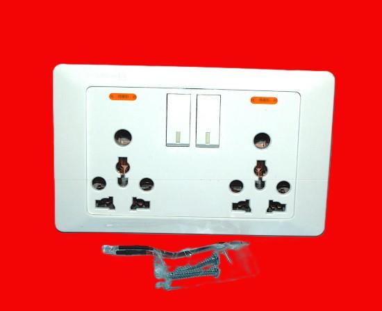 🔌 2-Switch & 2 Power Socket Board – Safe & Durable