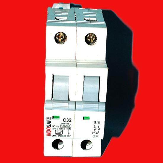 ⚡ 32A Double Pole MCB – Indosafe
