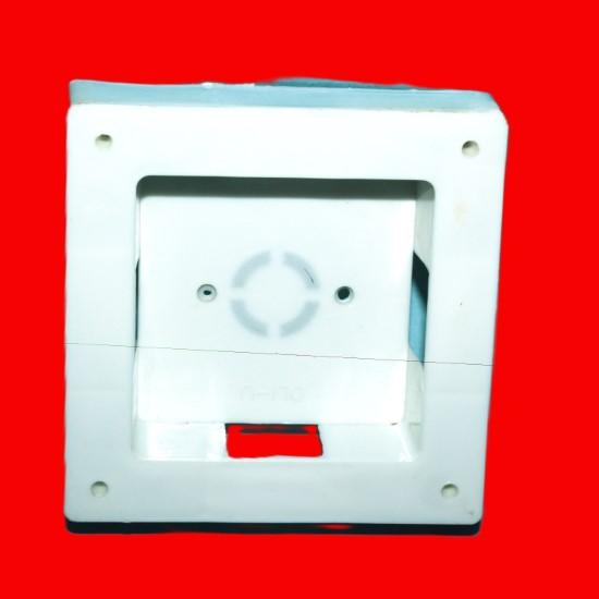 🔌 4×4 Inch Electrical PVC Box – Durable & Safe