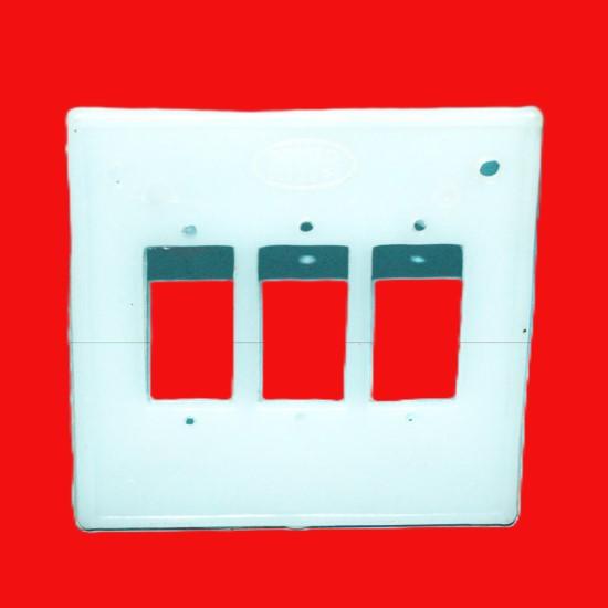 🔌 4×4 Inch Electrical PVC Plate – Durable & Stylish