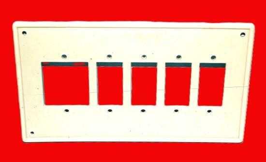 🔌 4×6 Inch PVC Electrical Plate – Durable & Safe