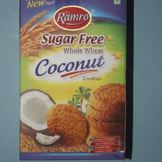 Sugar free coconut cookies -130g